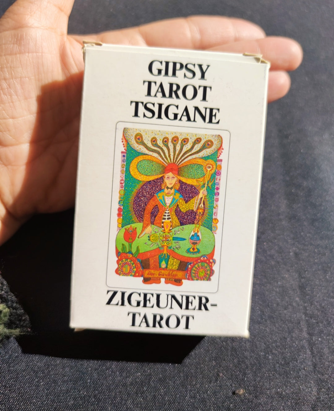 Jeu de Cartes Tziganes Walter Wegmüller – Première Édition 1982 – 78 Cartes Bilingues Français/Anglais