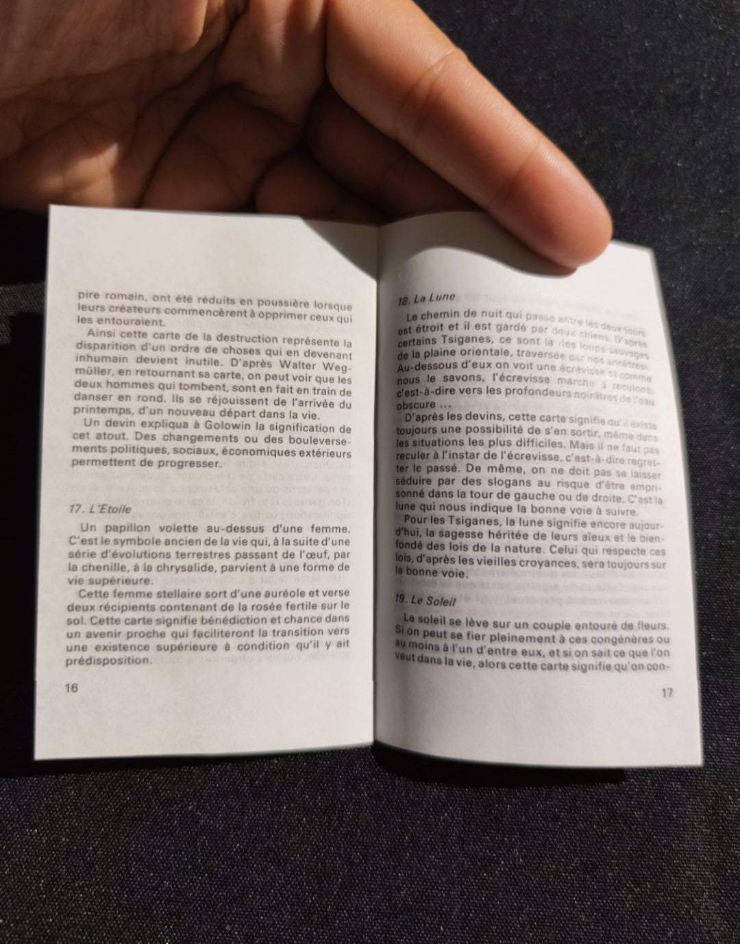 Jeu de Cartes Tziganes Walter Wegmüller – Première Édition 1982 – 78 Cartes Bilingues Français/Anglais