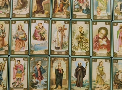 La Voix des Saints – Tarot Spirituel Chrétien Rare Lo Scarabeo 2004 – 78 Cartes Collection