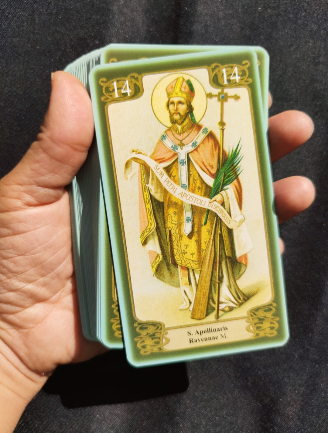 La Voix des Saints – Tarot Spirituel Chrétien Rare Lo Scarabeo 2004 – 78 Cartes Collection