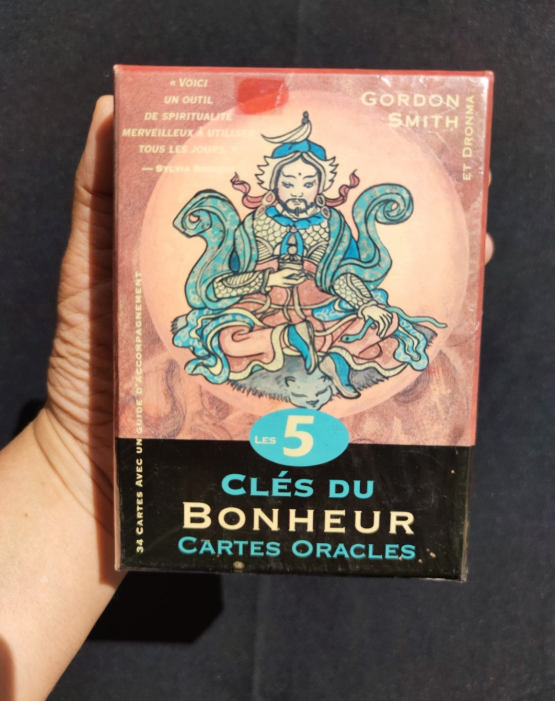 Coffret "Les 5 Clés du Bonheur" – Jeu de Cartes Tibétain Neuf avec Livret – Gordon Smith & Dronma (2010)