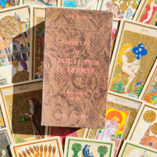 Tarot Shakespeare –1990 Édition Limitée Illustrée par Luigi Scapini (78 Cartes + Livret)