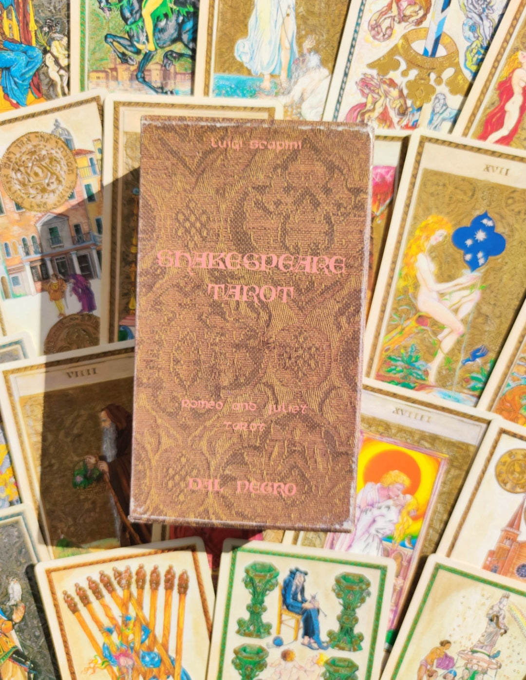 Tarot Shakespeare –1990 Édition Limitée Illustrée par Luigi Scapini (78 Cartes + Livret)