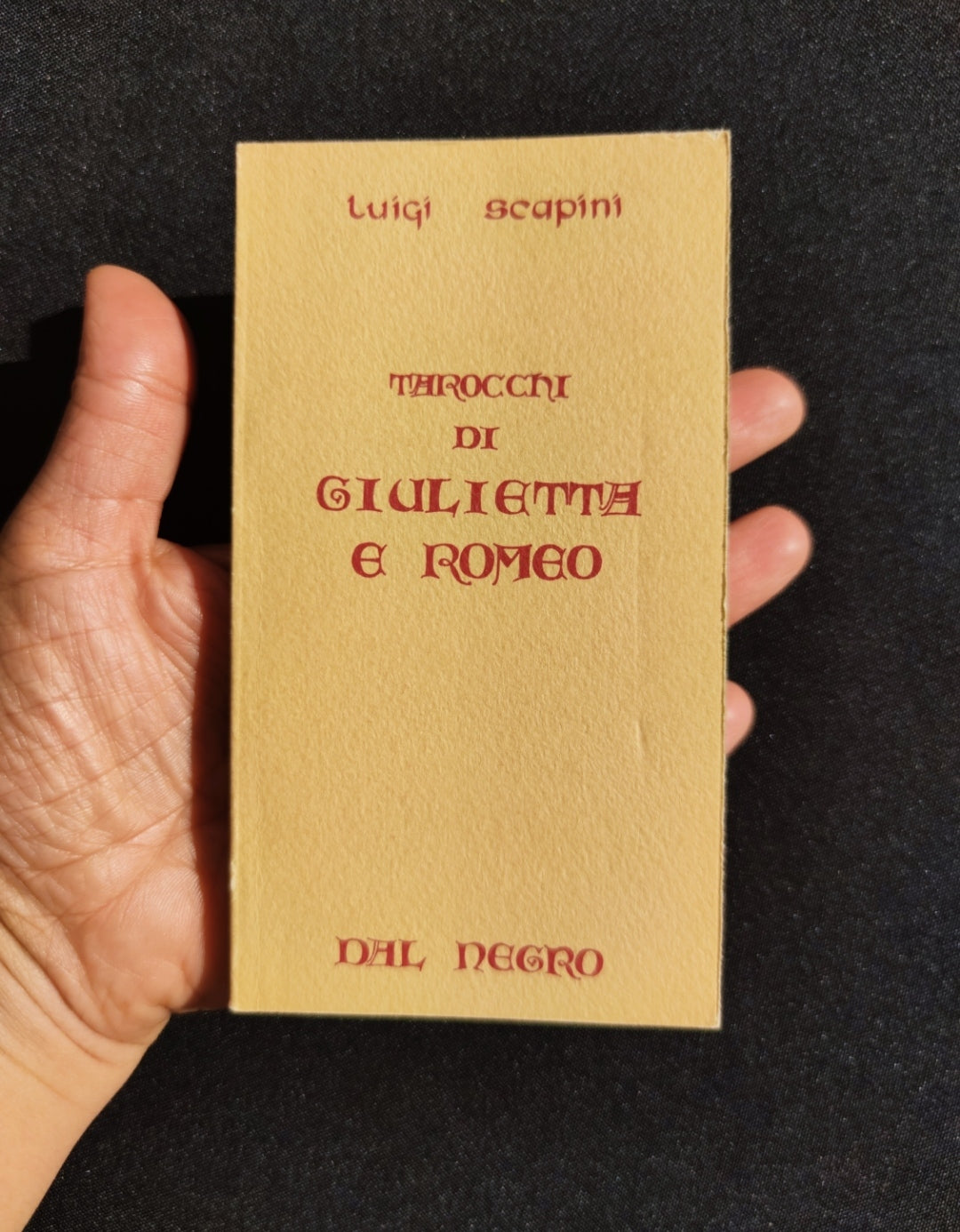 Tarot Shakespeare –1990 Édition Limitée Illustrée par Luigi Scapini (78 Cartes + Livret)