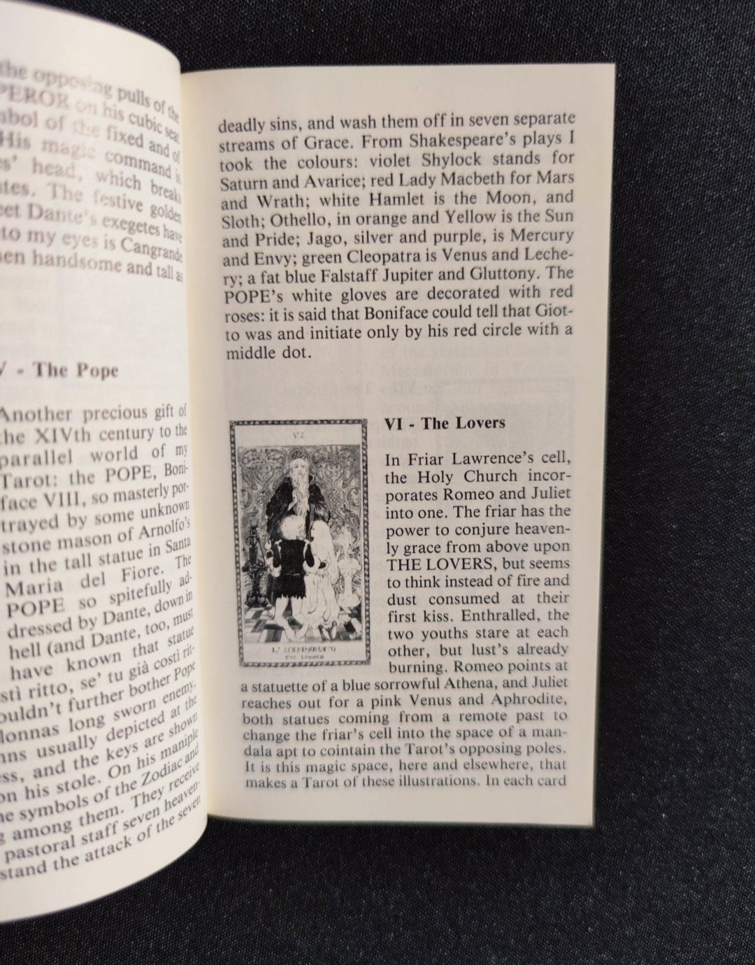 Tarot Shakespeare –1990 Édition Limitée Illustrée par Luigi Scapini (78 Cartes + Livret)