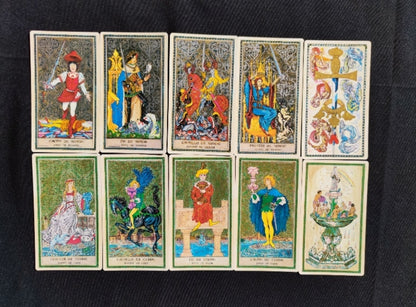 Tarot Shakespeare –1990 Édition Limitée Illustrée par Luigi Scapini (78 Cartes + Livret)