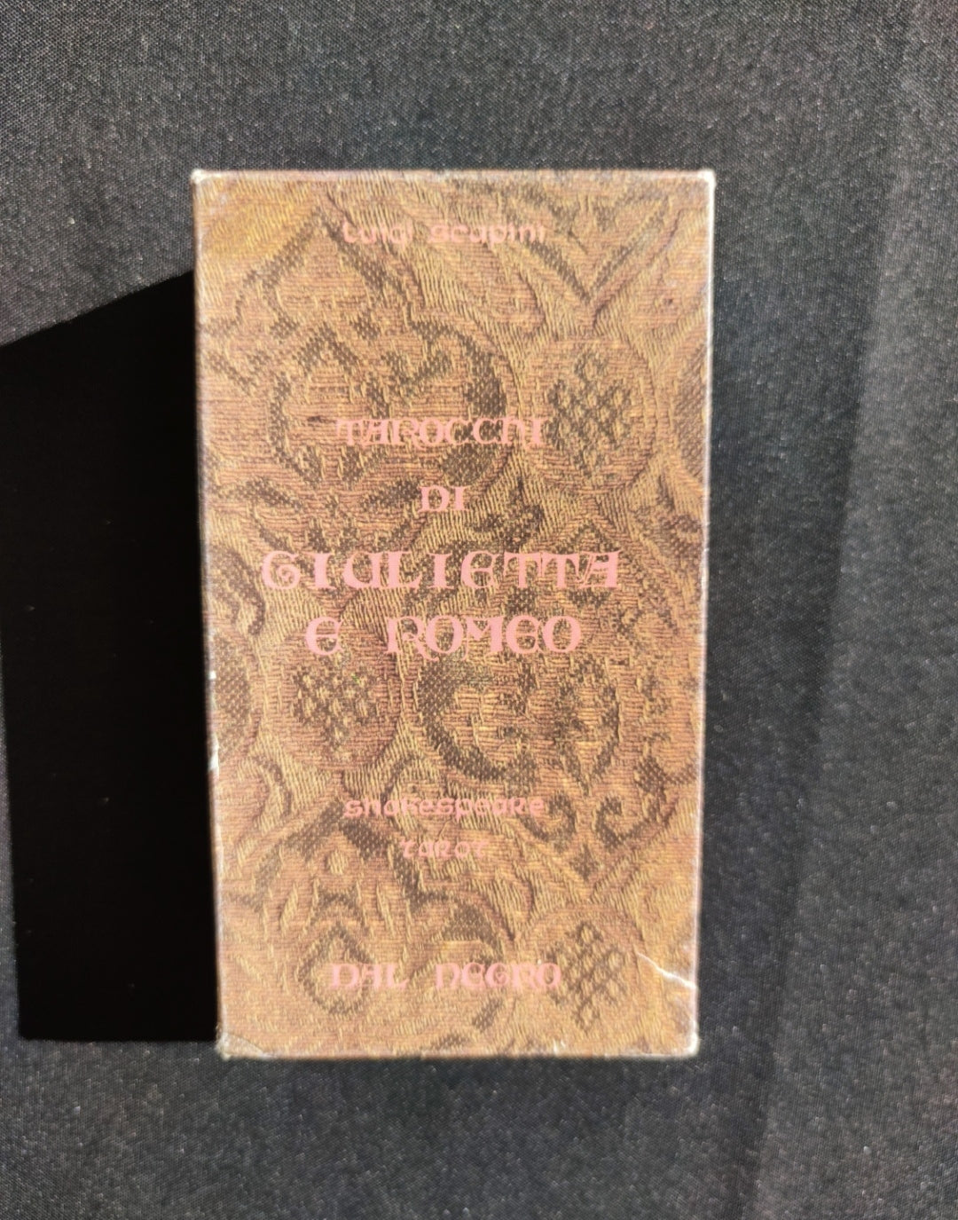 Tarot Shakespeare –1990 Édition Limitée Illustrée par Luigi Scapini (78 Cartes + Livret)