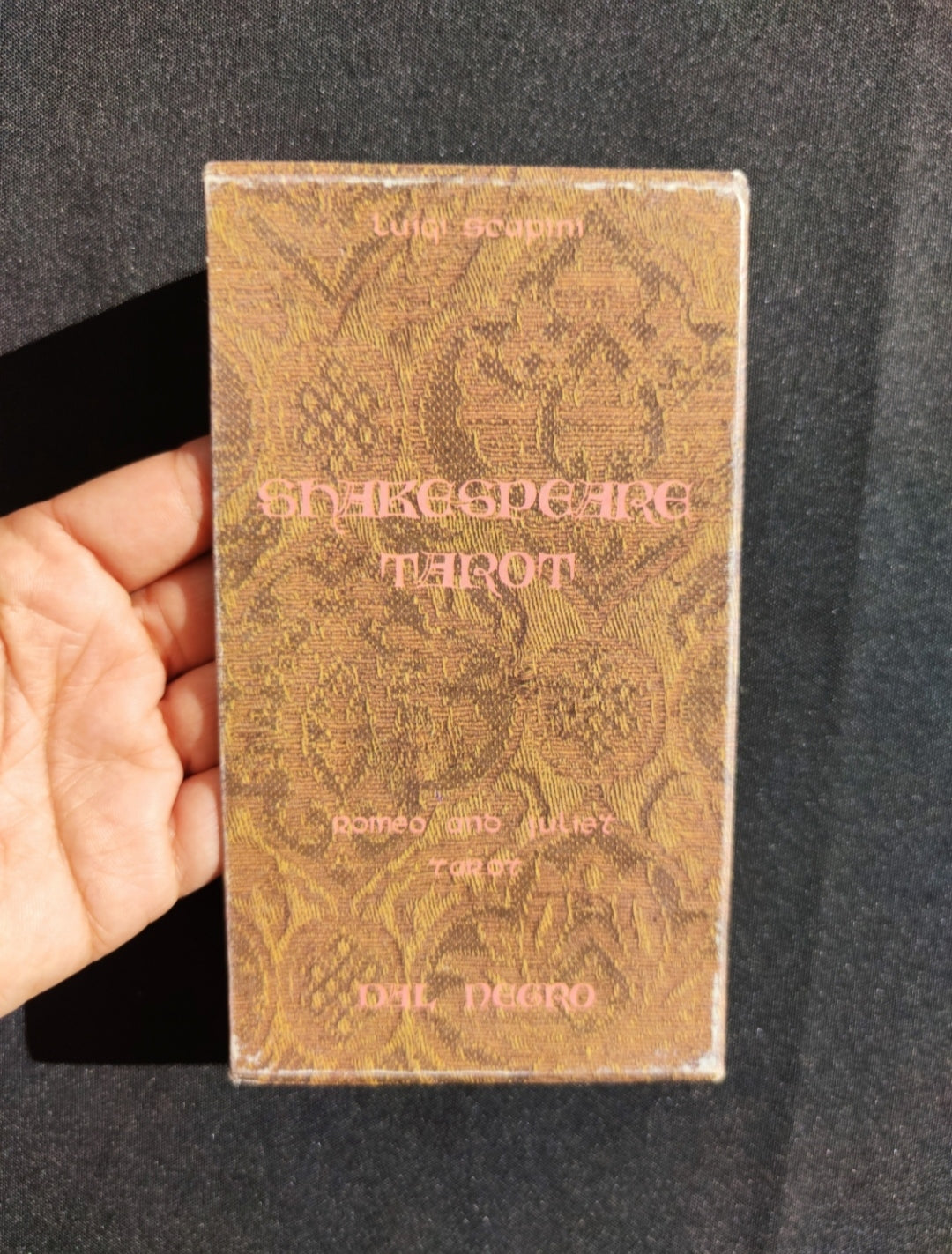 Tarot Shakespeare –1990 Édition Limitée Illustrée par Luigi Scapini (78 Cartes + Livret)