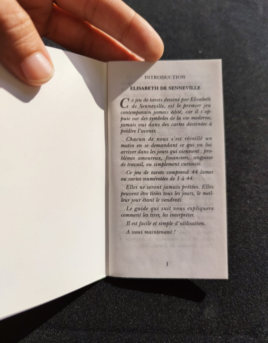 Coffret Tarot Elisabeth de Senneville 2002 – Jeu Divinatoire Rare 44 Cartes Neuf Sous Blister – Édition Réunion des Musées Nationaux Dusserre