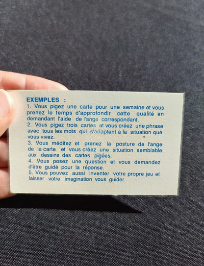 Les Anges de la Paix (1990) • Jeu de Cartes Spirituel Rare – 51 Cartes + Notice en Français