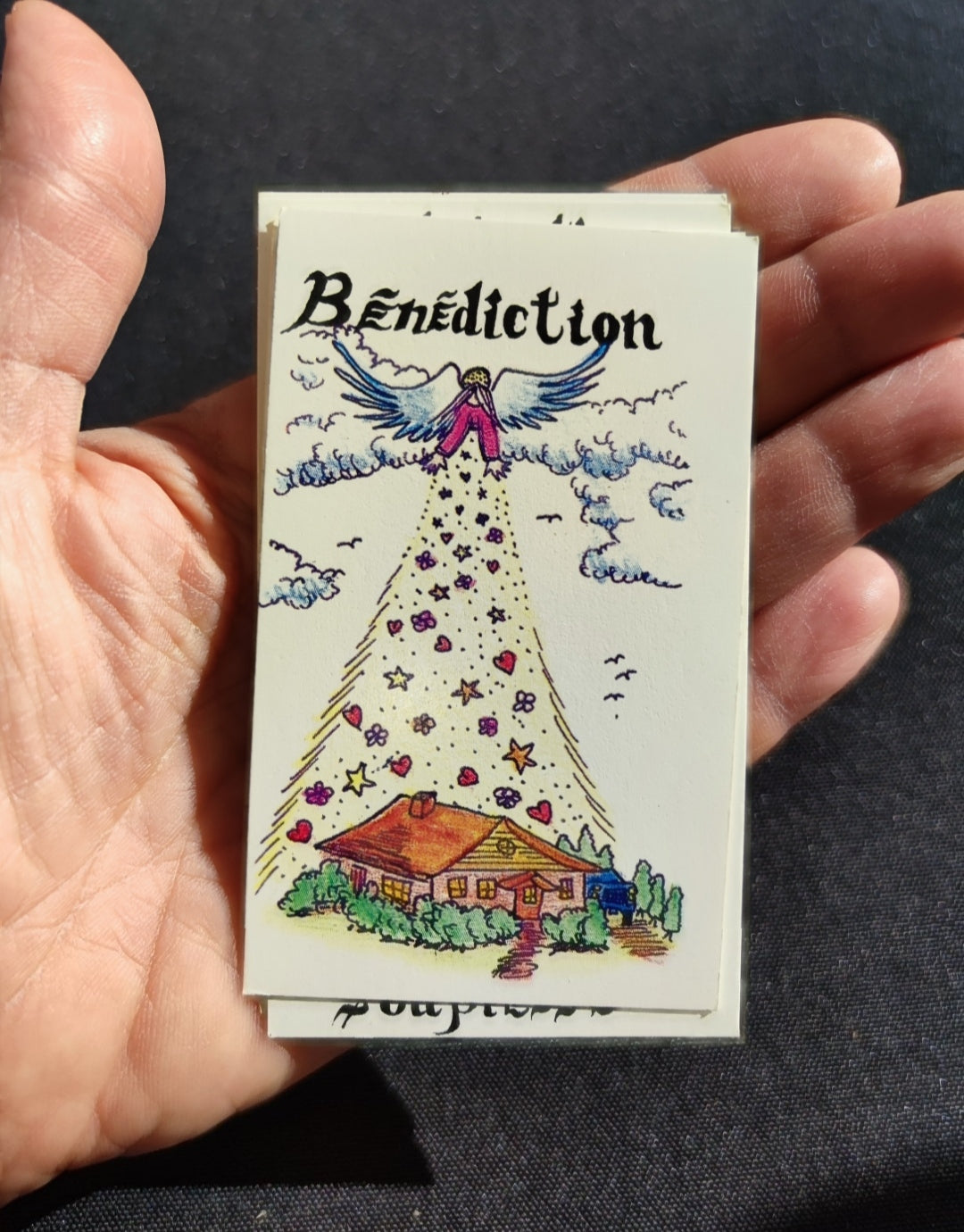 Les Anges de la Paix (1990) • Jeu de Cartes Spirituel Rare – 51 Cartes + Notice en Français