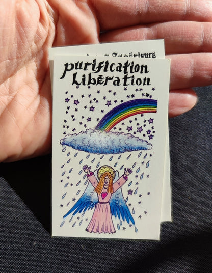 Les Anges de la Paix (1990) • Jeu de Cartes Spirituel Rare – 51 Cartes + Notice en Français