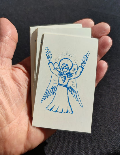 Les Anges de la Paix (1990) • Jeu de Cartes Spirituel Rare – 51 Cartes + Notice en Français