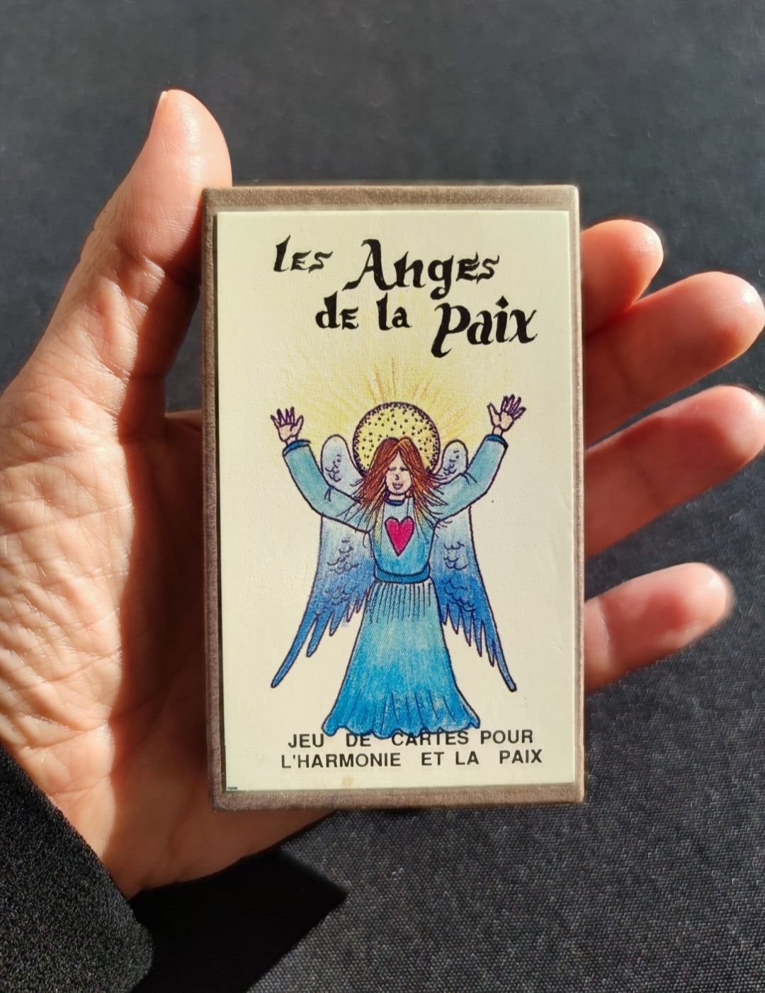 Les Anges de la Paix (1990) • Jeu de Cartes Spirituel Rare – 51 Cartes + Notice en Français