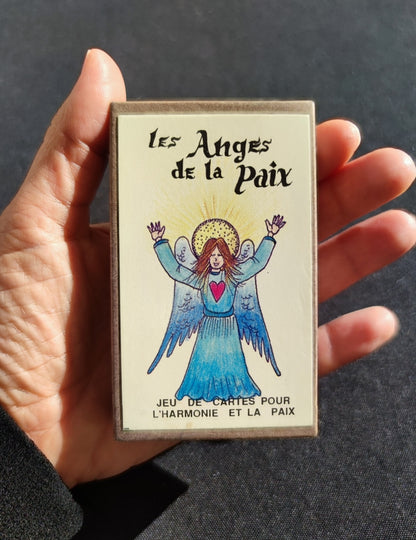Les Anges de la Paix (1990) • Jeu de Cartes Spirituel Rare – 51 Cartes + Notice en Français
