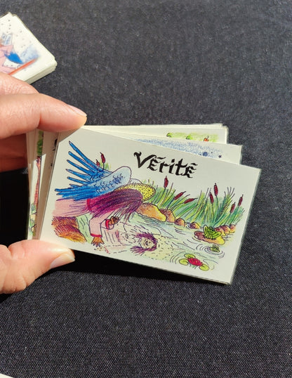 Les Anges de la Paix (1990) • Jeu de Cartes Spirituel Rare – 51 Cartes + Notice en Français