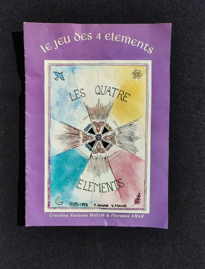 Jeu Divinatoire 4 Éléments 1993 • Oracle Feu Terre Air Eau