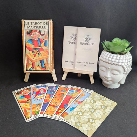 Tarot de Marseille Maritxu de Guler – Édition Fournier 1983 – Jeu Complet 78 Cartes