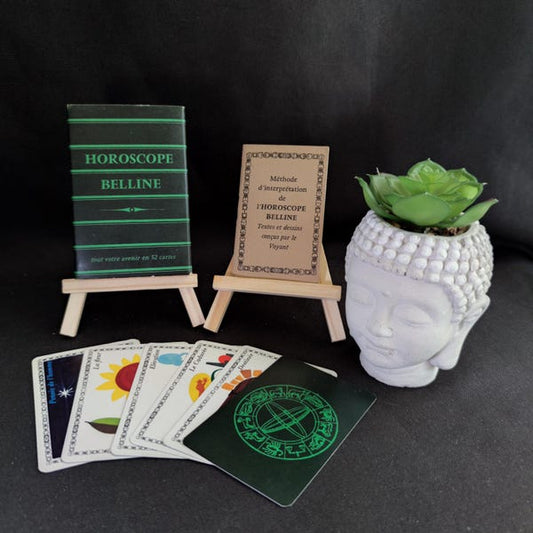 Horoscope de Belline – Jeu Divinatoire Rare 1964 | Oracle Astrologique Vintage avec Cartes & Livret