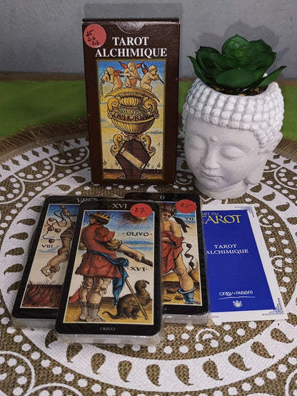 Tarot Alchimique Lo Scarabeo 2002 – Jeu Divinatoire Symbolique Rare et Neuf Sous Blister