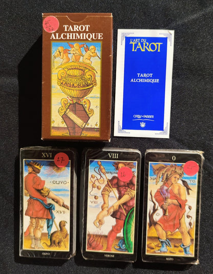 Tarot Alchimique Lo Scarabeo 2002 – Jeu Divinatoire Symbolique Rare et Neuf Sous Blister