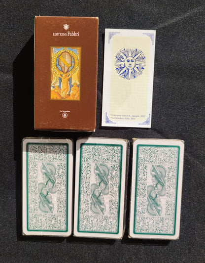 Tarot Alchimique Lo Scarabeo 2002 – Jeu Divinatoire Symbolique Rare et Neuf Sous Blister