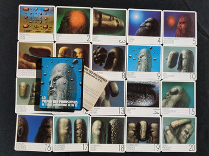 La Pierre des Philosophes – Jeu Divinatoire Rare (1984) – Oracle Symbolique et Introspectif Complet