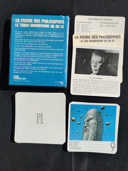 La Pierre des Philosophes – Jeu Divinatoire Rare (1984) – Oracle Symbolique et Introspectif Complet