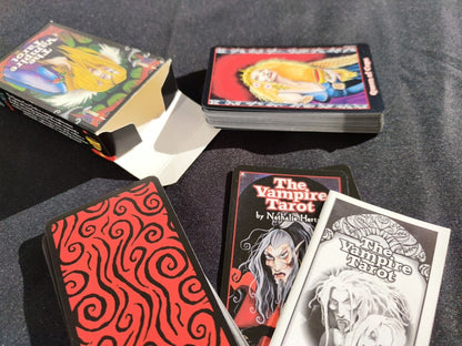 Tarot des Vampires – Jeu de Tarot Gothique Rare (2001) – 78 Cartes + Livret – US Games Systems
