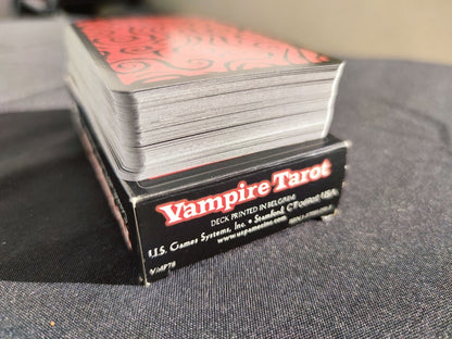 Tarot des Vampires – Jeu de Tarot Gothique Rare (2001) – 78 Cartes + Livret – US Games Systems