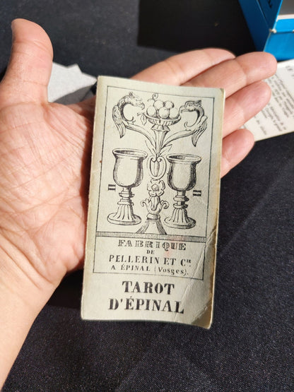 Tarot d’Épinal 1976 – Jeu de Tarot Divinatoire Vintage Complet et Rare – Collection d’Art et Symbolisme Unique