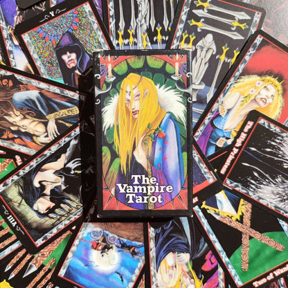 Tarot des Vampires – Jeu de Tarot Gothique Rare (2001) – 78 Cartes + Livret – US Games Systems