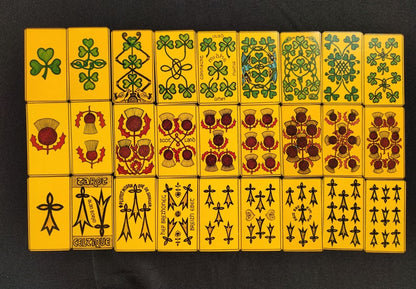 Grand Oracle Celtique Alan Borvo – Édition Rare 1981 – Jeu Divinatoire Celtique Complet avec Livret