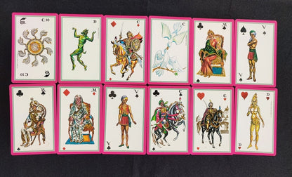 Tarot Hindou Madame Indira – Édition Rare 1993 – Jeu Divinatoire ésotérique avec Livret Bilingue