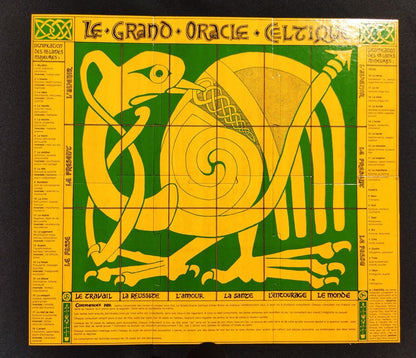 Grand Oracle Celtique Alan Borvo – Édition Rare 1981 – Jeu Divinatoire Celtique Complet avec Livret