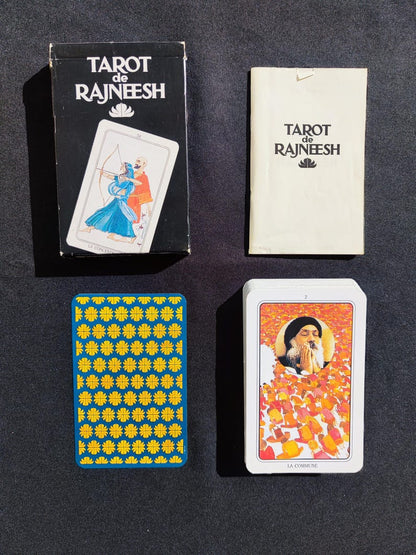 Tarot de Rajneesh – Jeu Spirituel Rare (1996) – 60 Cartes Mystiques avec Livret