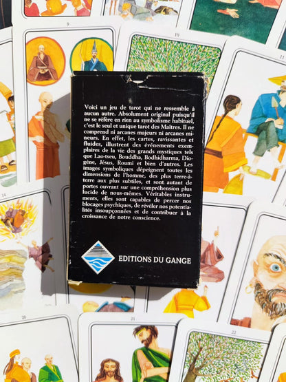Tarot de Rajneesh – Jeu Spirituel Rare (1996) – 60 Cartes Mystiques avec Livret