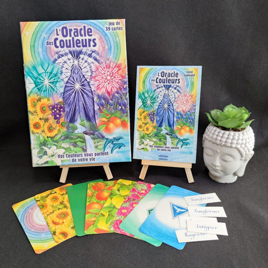 Oracle des Couleurs – Édition Originale 2000 de Marie-France Lecoutre – Jeu Divinatoire Rare et Complet, Marie-France - 2000