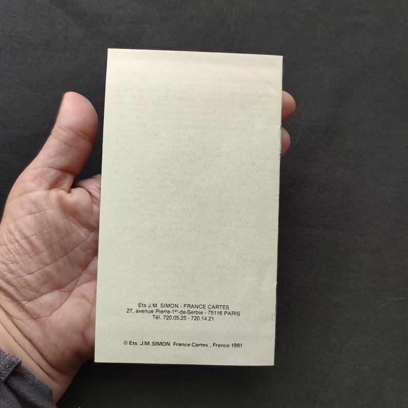 Tarot de Louttre B – Grimaud – 1981