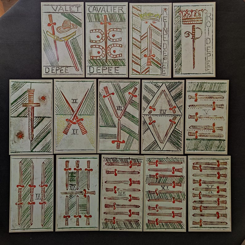 Tarot de Louttre B – Grimaud – 1981