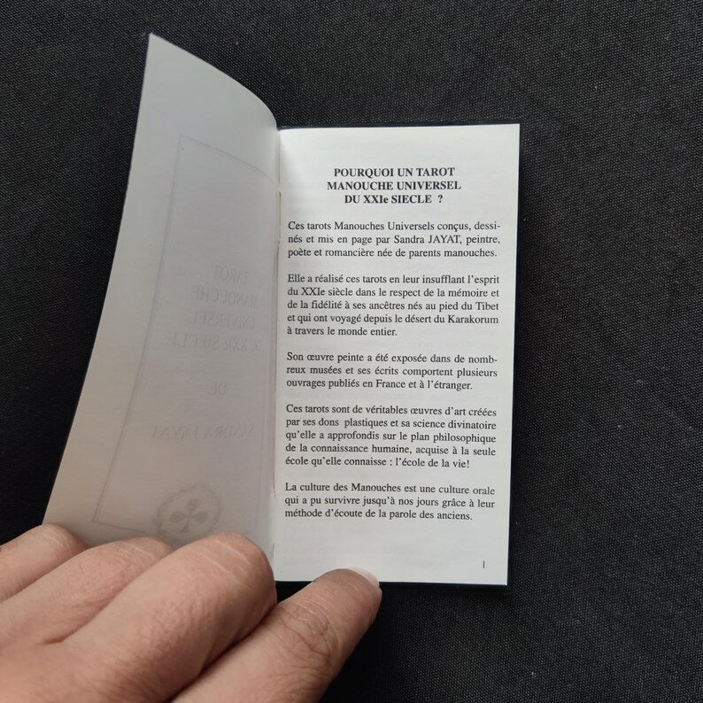 Tarot Manouche Universel du XXIe siècle – Sandra Jayat, 2002
