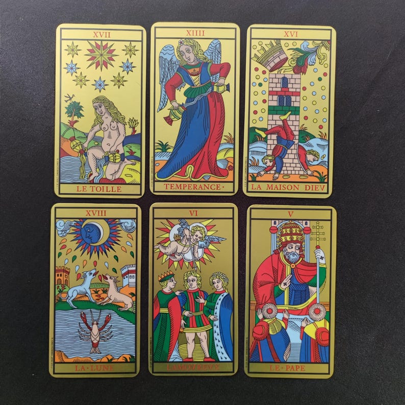 Tarot de Marseille Reconstitué – Le Mat – 2005