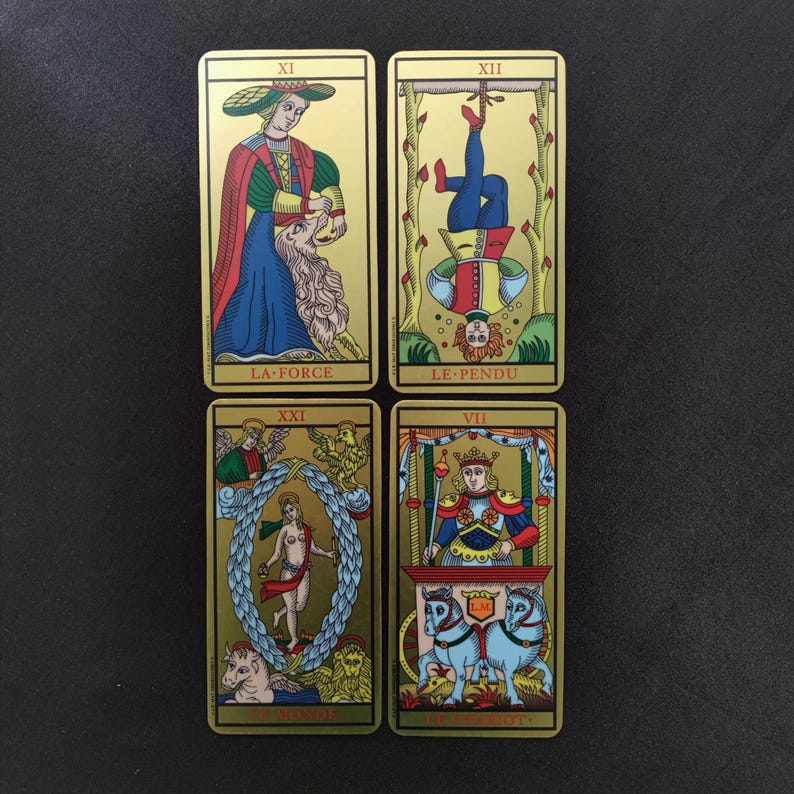 Tarot de Marseille Reconstitué – Le Mat – 2005