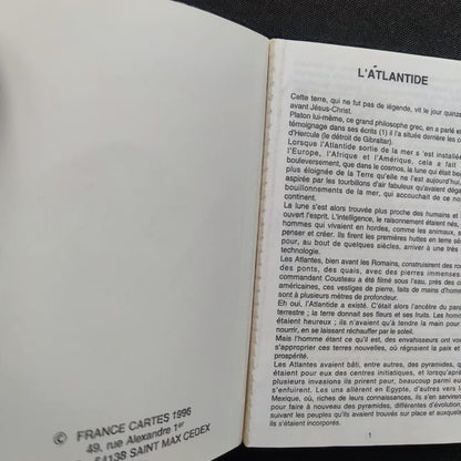 Oracle de l’Atlantide – France Cartes, 1996 – 42 cartes bilingues