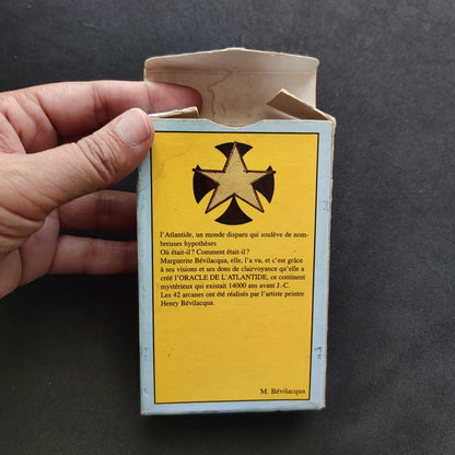 Oracle de l’Atlantide – France Cartes, 1996 – 42 cartes bilingues