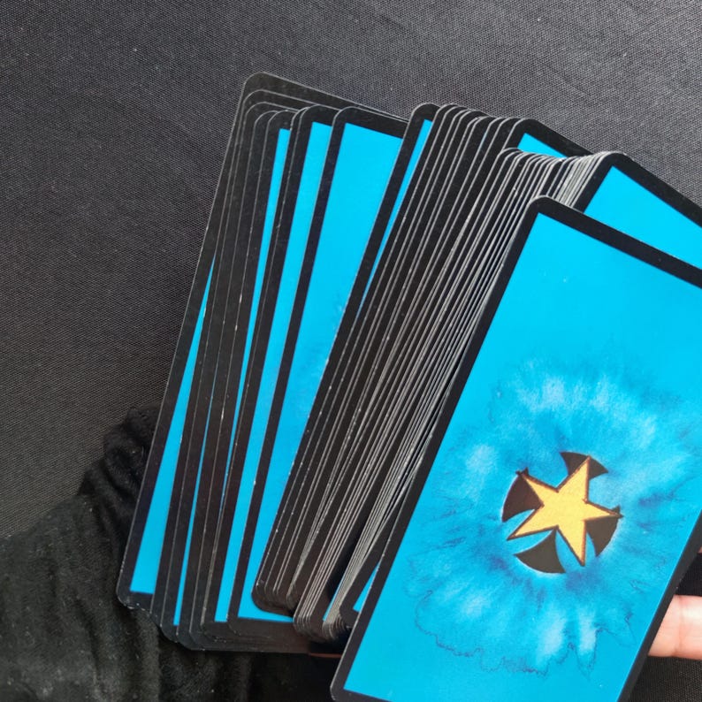 Oracle de l’Atlantide – France Cartes, 1996 – 42 cartes bilingues