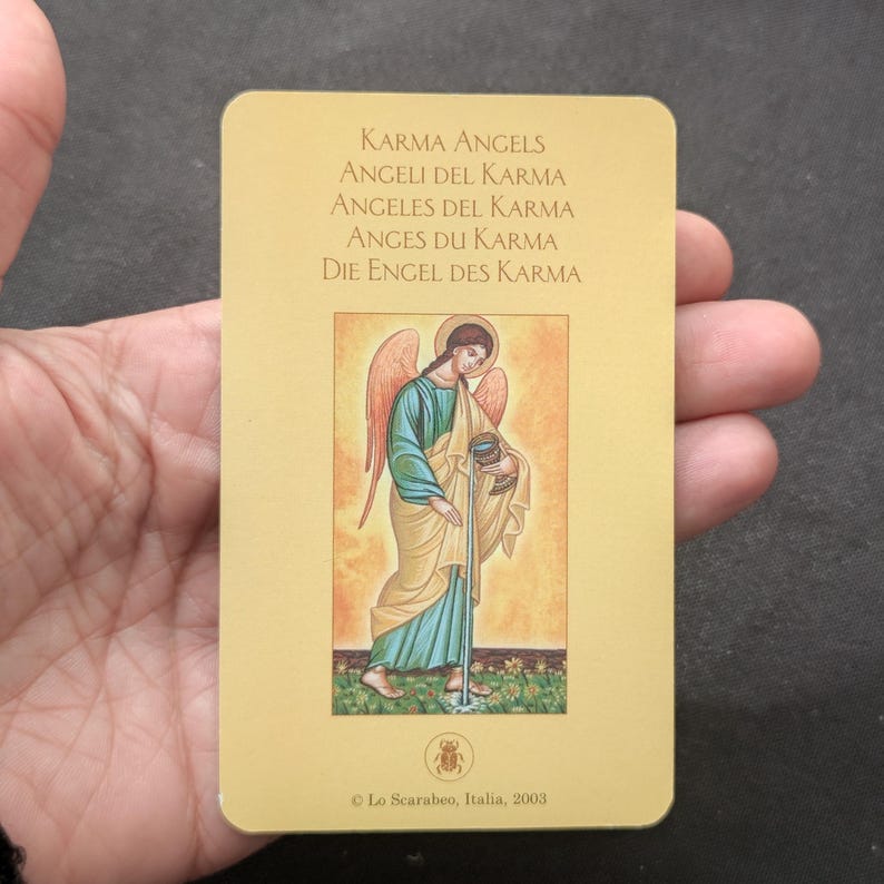 Oracle des Anges de Karma – Lo Scarabeo, 2003