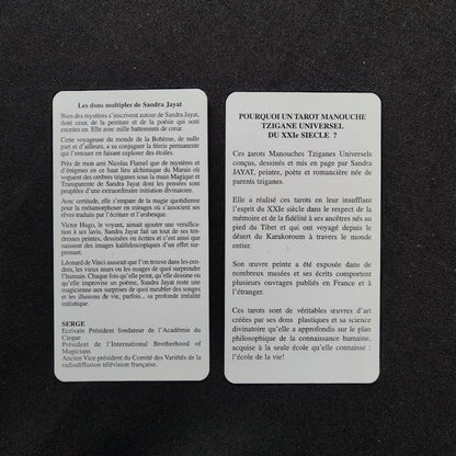 Tarot Manouche Universel du XXIe siècle – Sandra Jayat, 2002