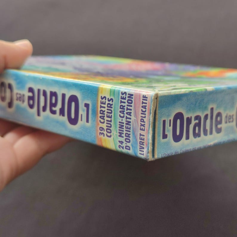 Oracle des Couleurs – Édition Originale 2000 de Marie-France Lecoutre – Jeu Divinatoire Rare et Complet, Marie-France - 2000