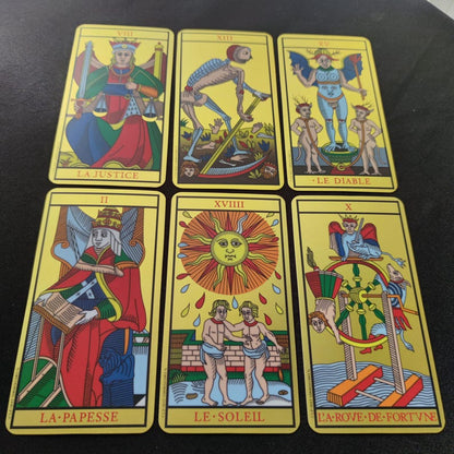 Tarot de Marseille Reconstitué – Le Mat – 2005